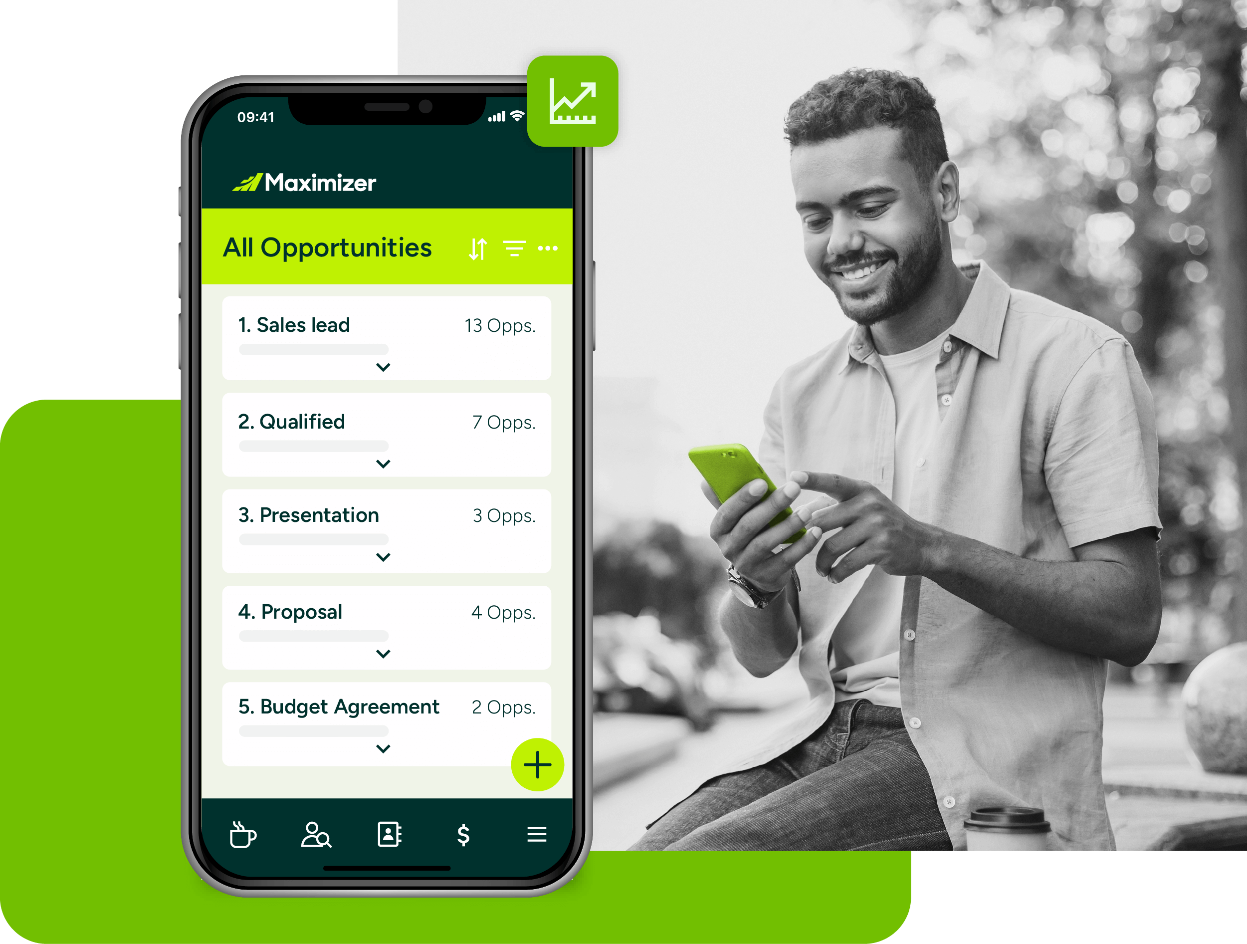 maximizer-crm-mobile-features-1 Fuel succession planning and boost your advisory practice value with CRM cover